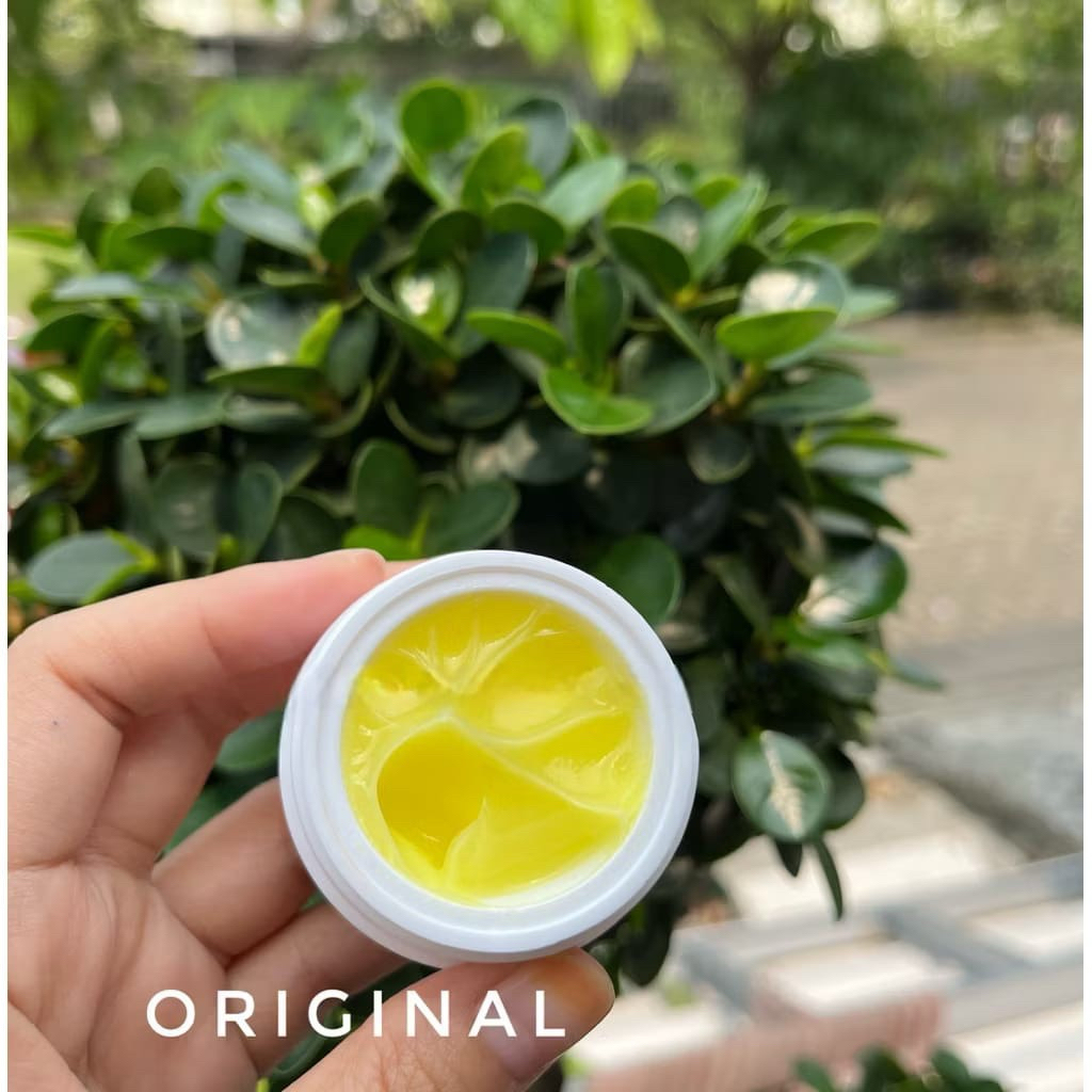 Jual Cream Malam Whitening Glowing Gel Kuning Original | Shopee Indonesia