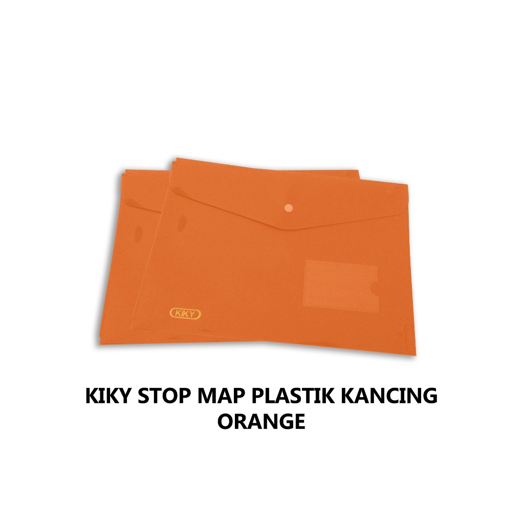 Jual KIKY Stopmap / Map Plastik Kancing Isi 12 Lembar - 1 Pcs ...