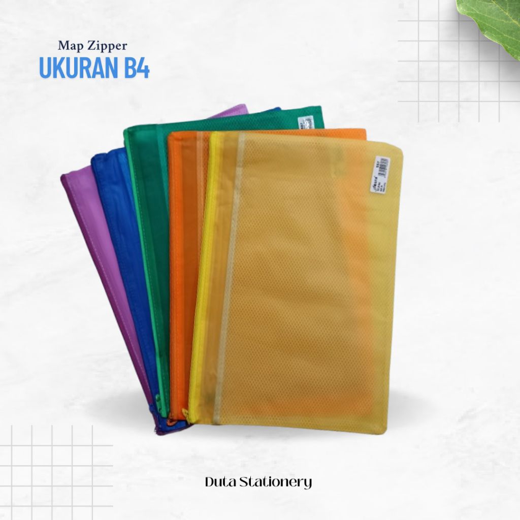 Jual MAP RESLETING / MAP ZIPPER UKURAN B4 & A4 || SEKAT JALA ACCUR ...