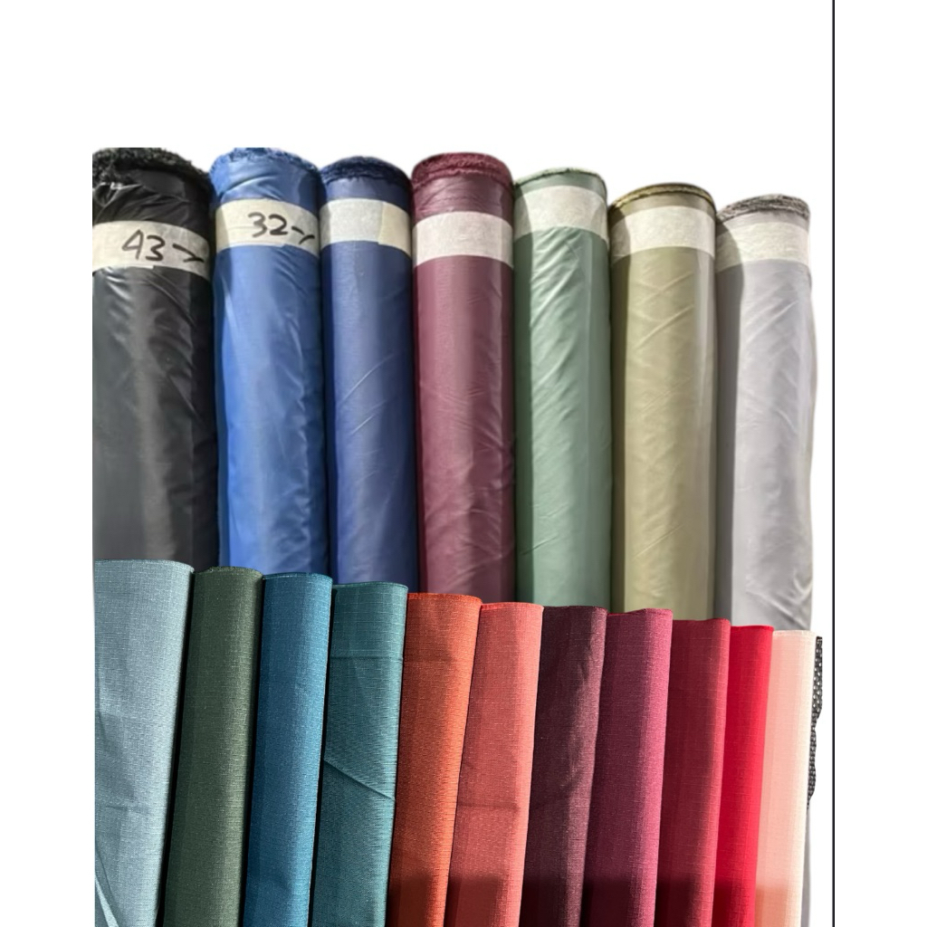 Jual Kain Parasut despo ribstop metalik anti air water repellent bahan ...