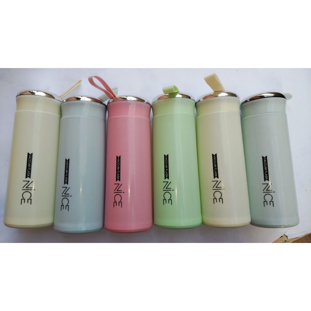 Jual BOTOL MINUM KACA NICE CANTIK NON BOX //IMPORT 400 ML - BOTOL NICE ...