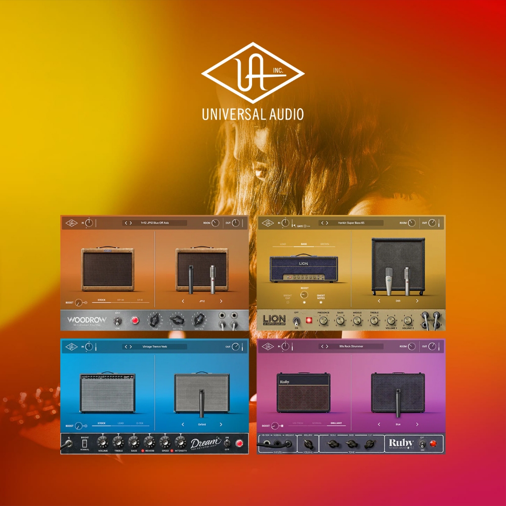Jual Universal Audio UAD Guitar Amp Bundle Native Plug-Ins (Perpetual ...