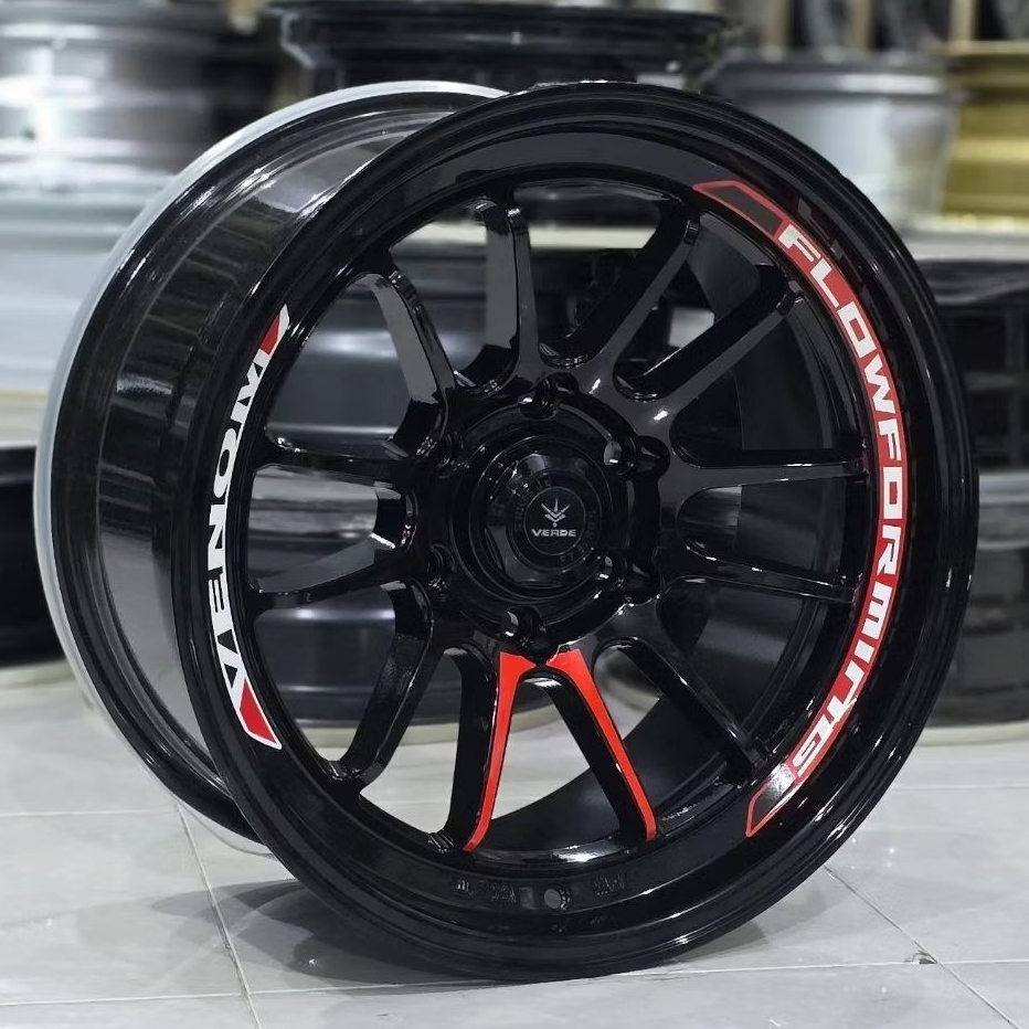 Jual velg racing VENOM VERDE FLOW FORMING R18 PCD 6X139,7 velg racing ...