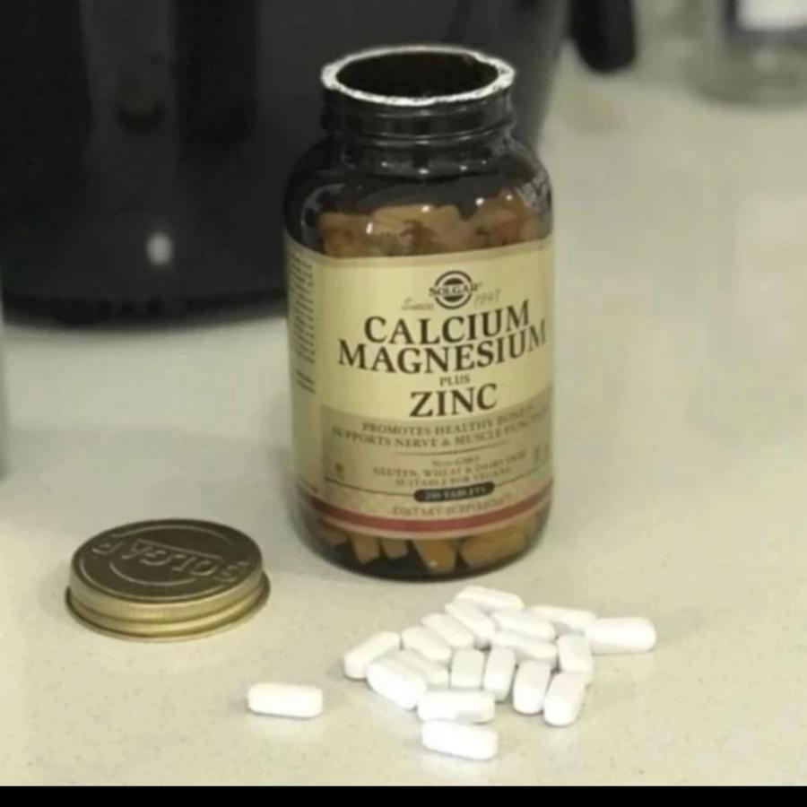 Jual Solgar USA Calcium Magnesium Plus Zinc 250 Tablet Vegan Halal ...