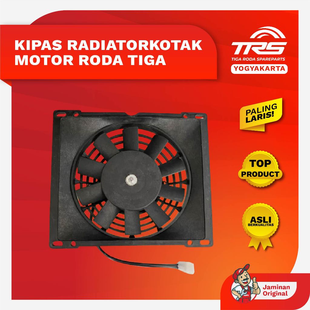Jual TRS Kipas Radiator Motor Roda Tiga Kaisar Triseda 150cc 200cc Tipe ...