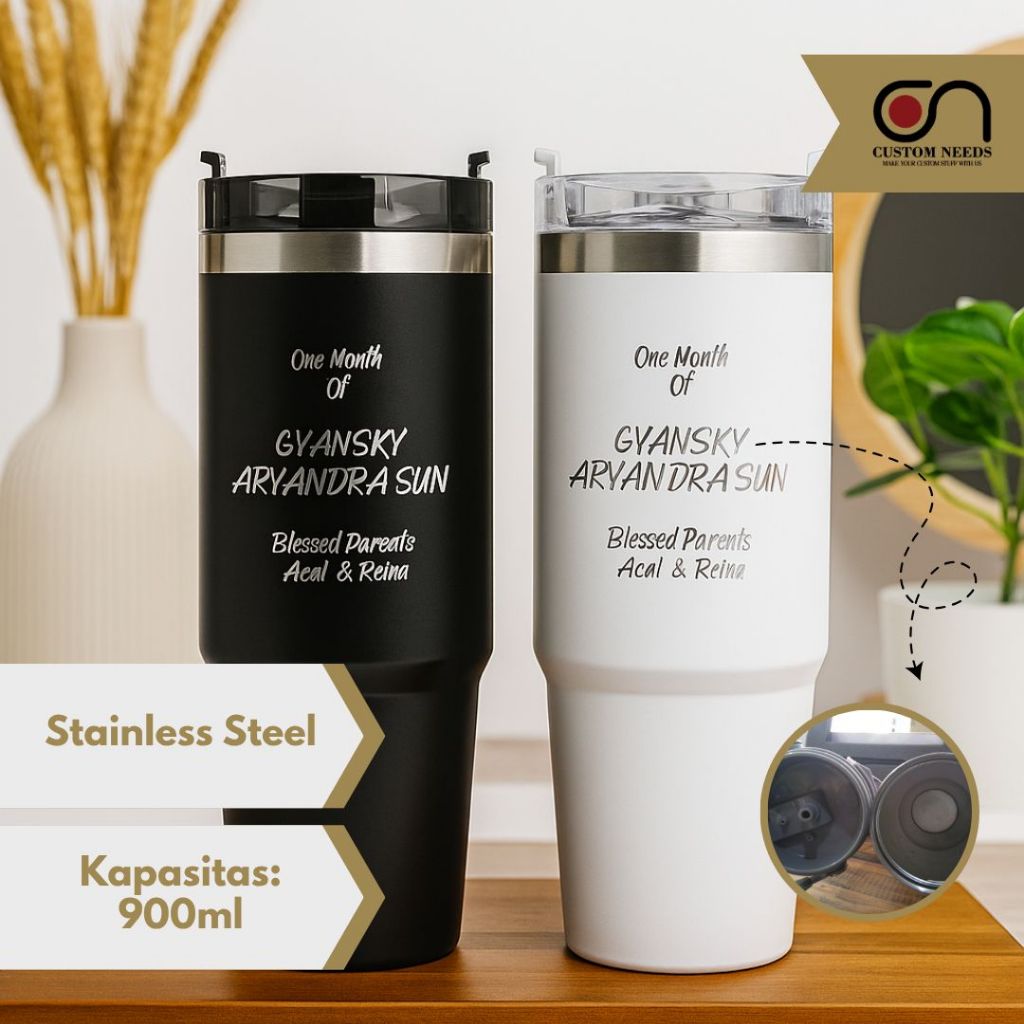 Jual BOTOL TERMOS CUSTOM TUMBLER 900ml SD1207 TUMBLER CUSTOM PRINT UV ...