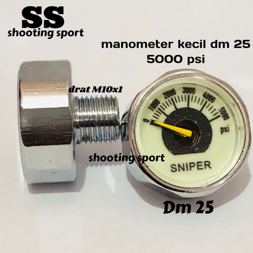Jual Manometer kecil Dm 25 5000 psi,Manometer pcp Dm 25 5000 psi 100% ...