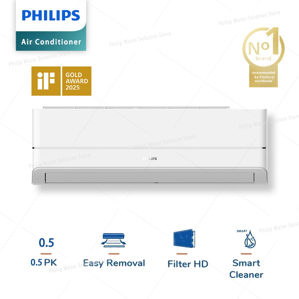 Jual Philips Ac Split 1/2 PK 0.5PK Classic Series AC Dinding Inverter ...