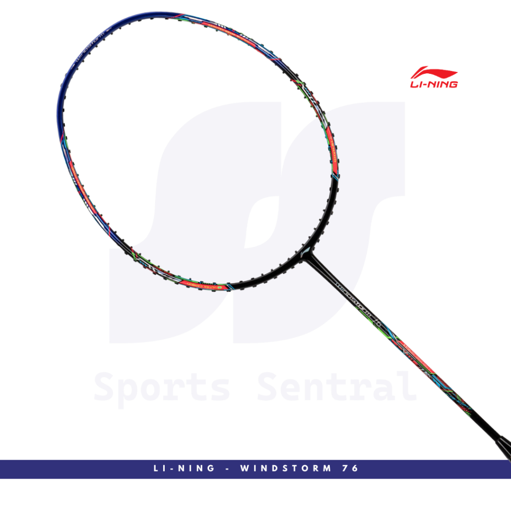 Jual Lining Raket Badminton Windstorm 76 Free Cover | Shopee Indonesia