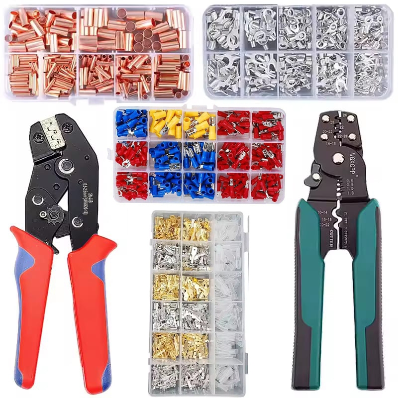 Jual Alat Crimping Terminal Kabel SN-48B Wire Crimper Kit AWG 22-16 ...