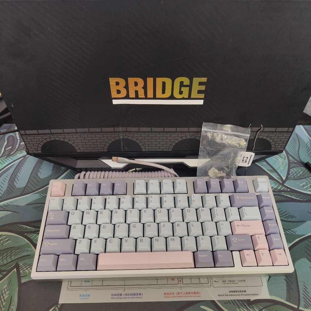Jual Bridge75 NON RGB By Shortcut Studio 75% Layout Mechanical Keyboard ...