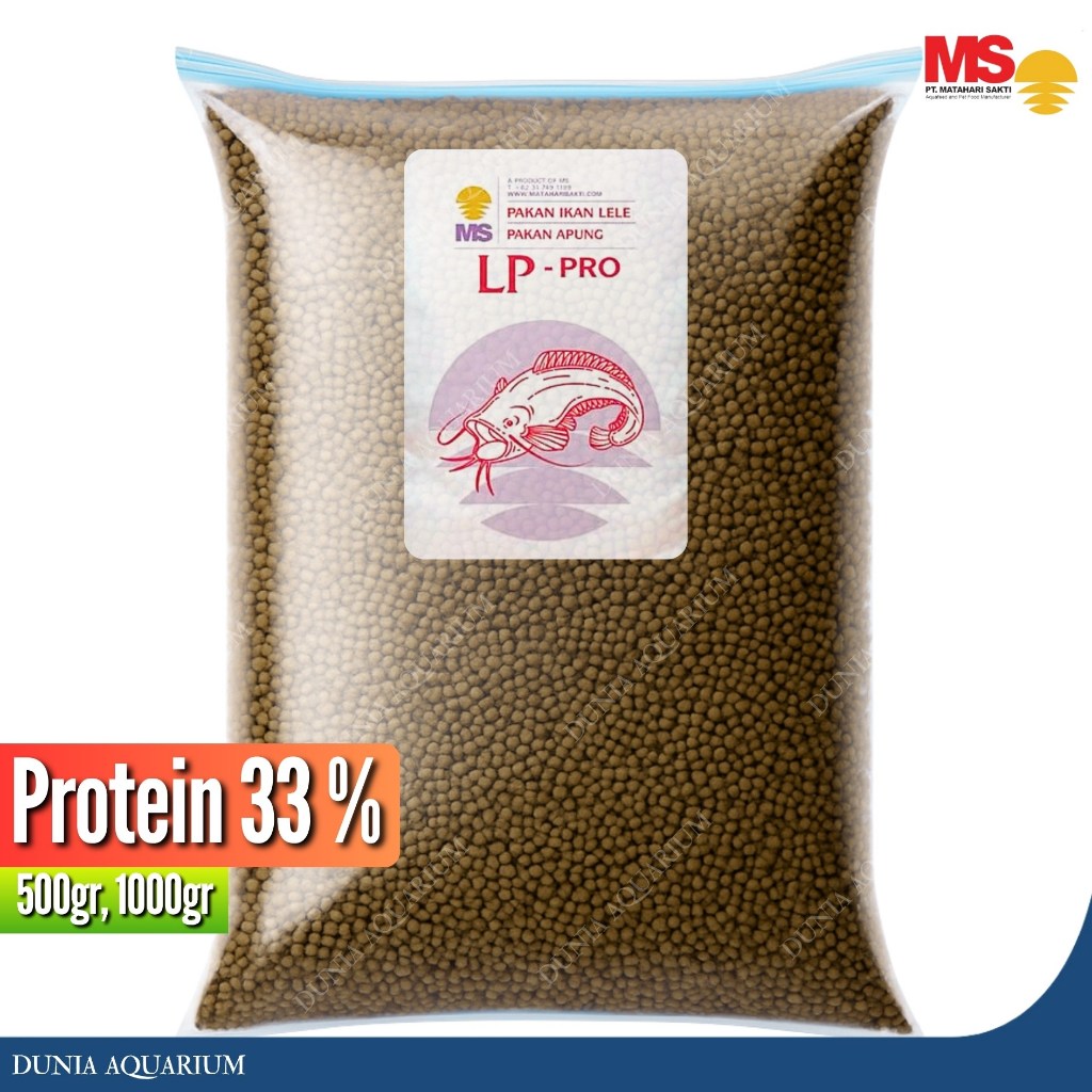 Jual LP Pro Pakan Ikan Kemasan 1kg dan 1/2kg - Pelet Ikan LP PRO ...