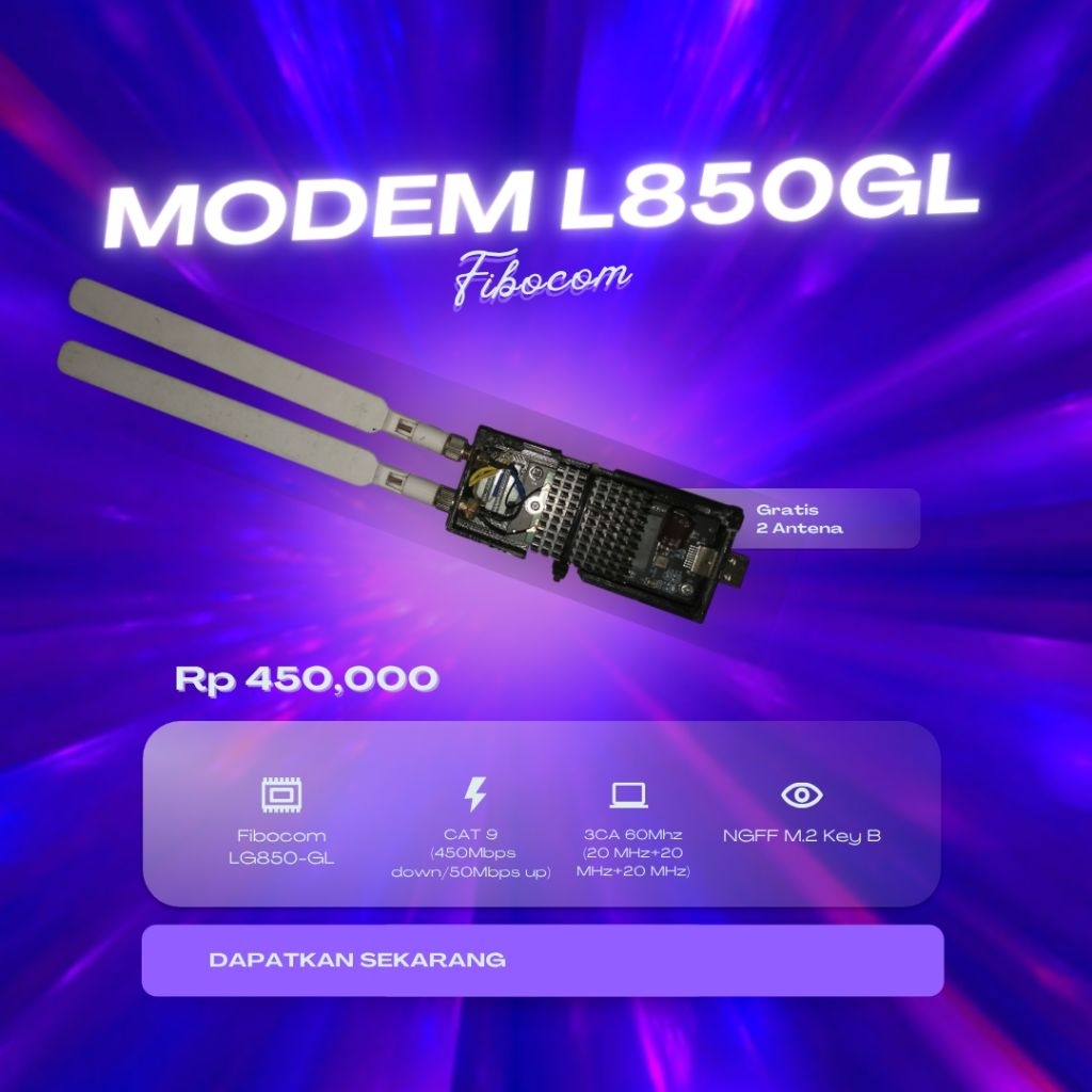 Jual Modem Fibocom L850GL Modem Rakitan | Shopee Indonesia