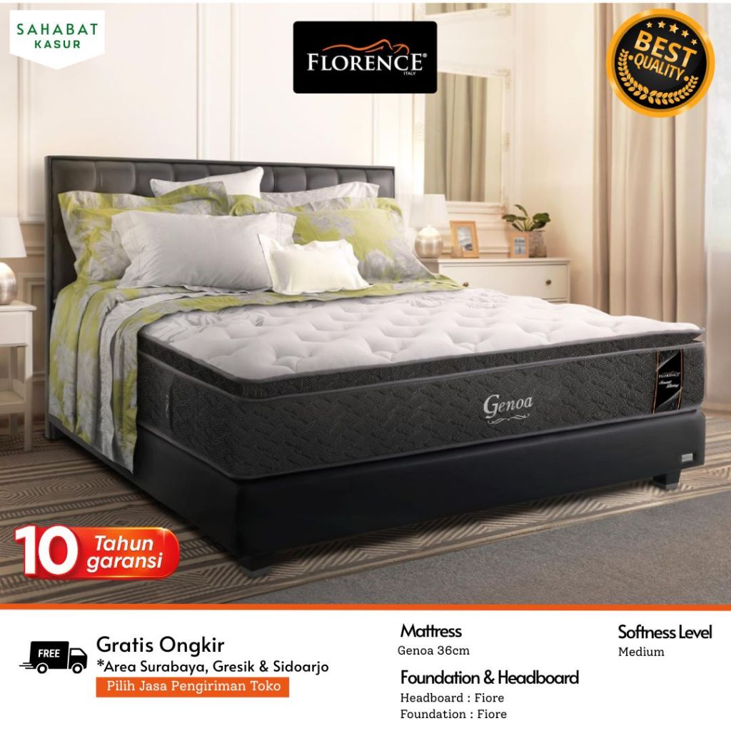 Jual Kasur Springbed Florence Kasur Spring Bed Genoa | Springbed ...