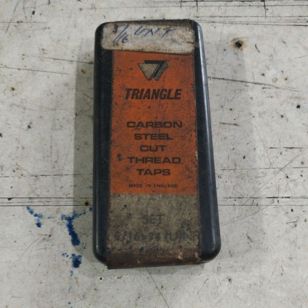 Jual hand tap 5/16 x 24 UNF triangle England | Shopee Indonesia