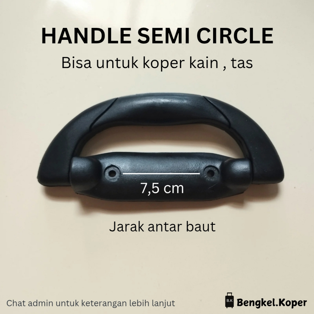 Jual HANDLE KOPER / PEGANGAN KOPER HITAM / GAGANG KOPER PLASTIK ...