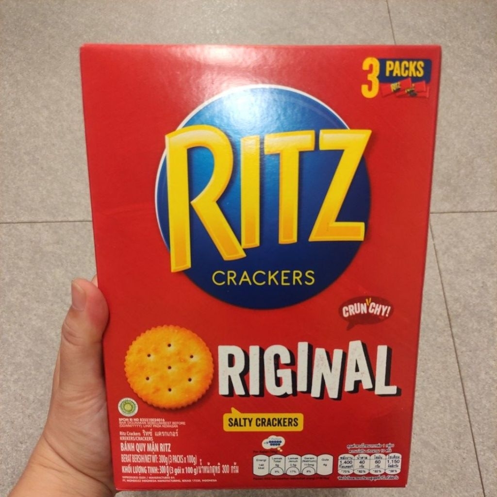 Jual RITZ CRACKER ORIGINAL SALTY CRACKERS | Shopee Indonesia