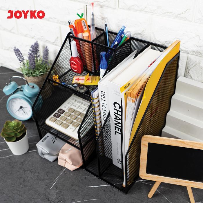 Jual Joyko Desk Set METAL Pen Holder Organizer / Tempat Alat Tulis ...