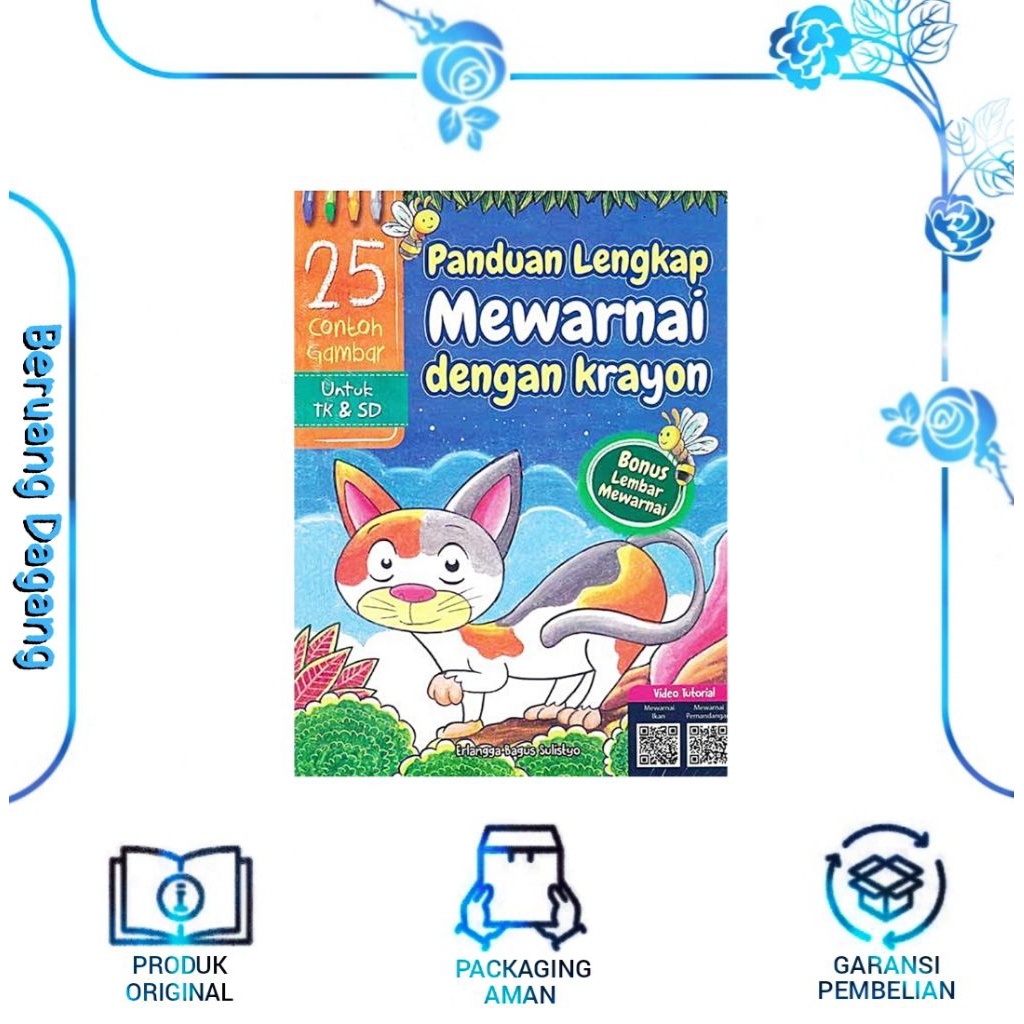Jual Buku PANDUAN LENGKAP MEWARNAI DENGAN KRAYON | Shopee Indonesia