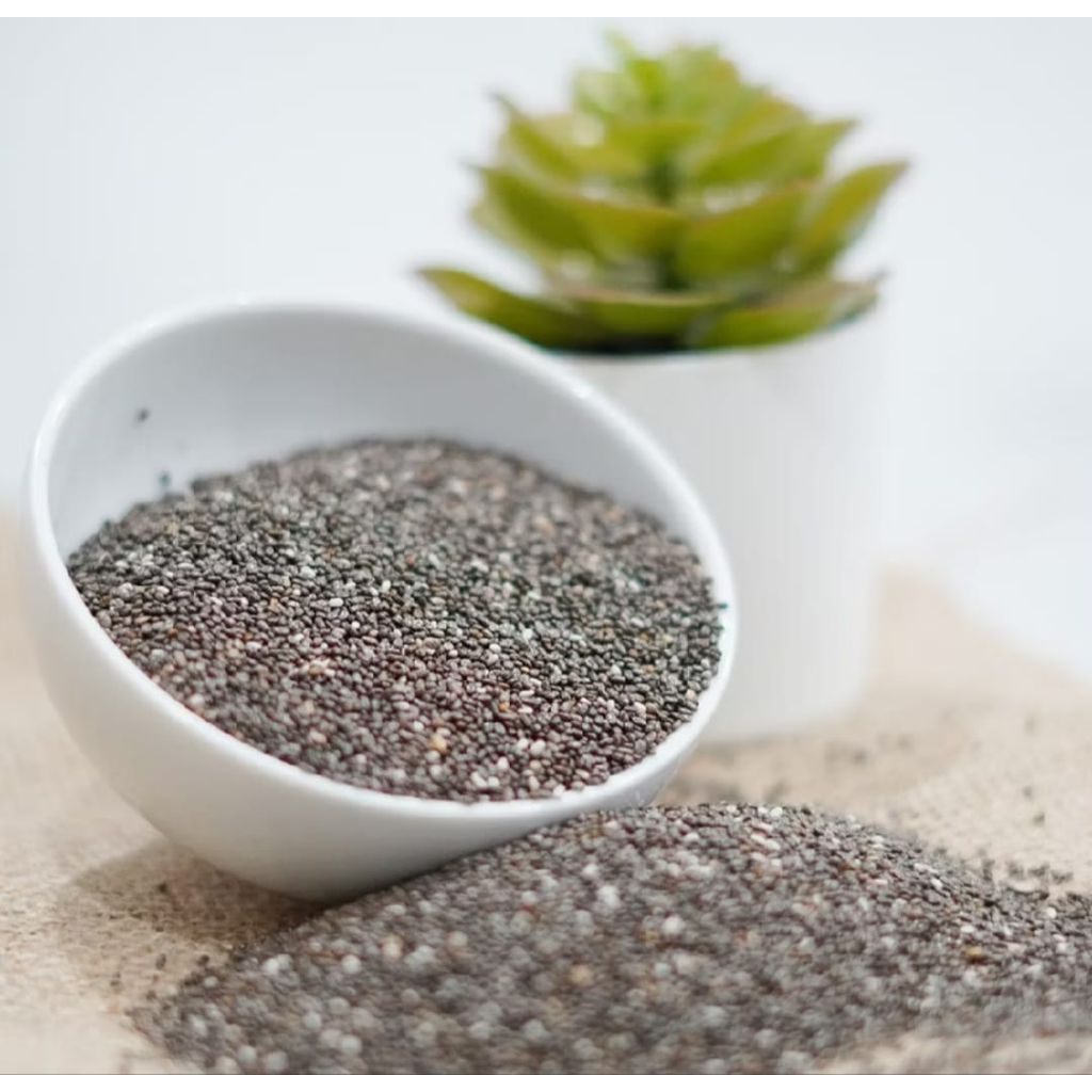Jual CHIASEED ORGANIK || CHIASEED ORGANIK PREMIUM KEMASAN 1KG | Shopee ...