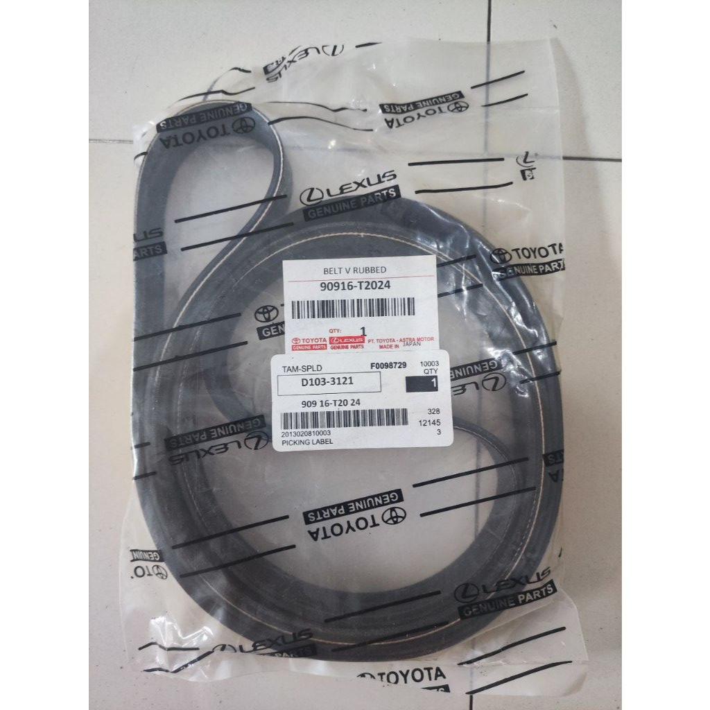Jual Fan Belt V Belt Toyota Innova Bensin Original Jepang | Mesin Lebih ...