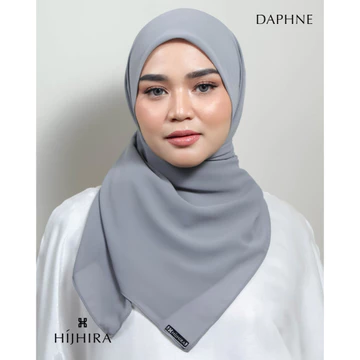 NEUT Hijab Segi Empat Premium Georgette Warna Neutral Square Hijab 120 Cm Jumbo By Hijhira