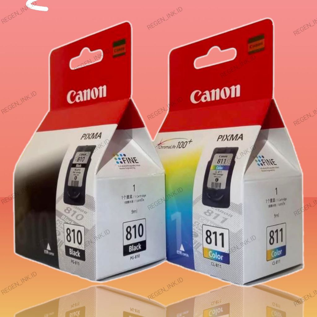 Jual Tinta Cartridge Pg810 Cl811 Printer Canon MP black color | Shopee ...