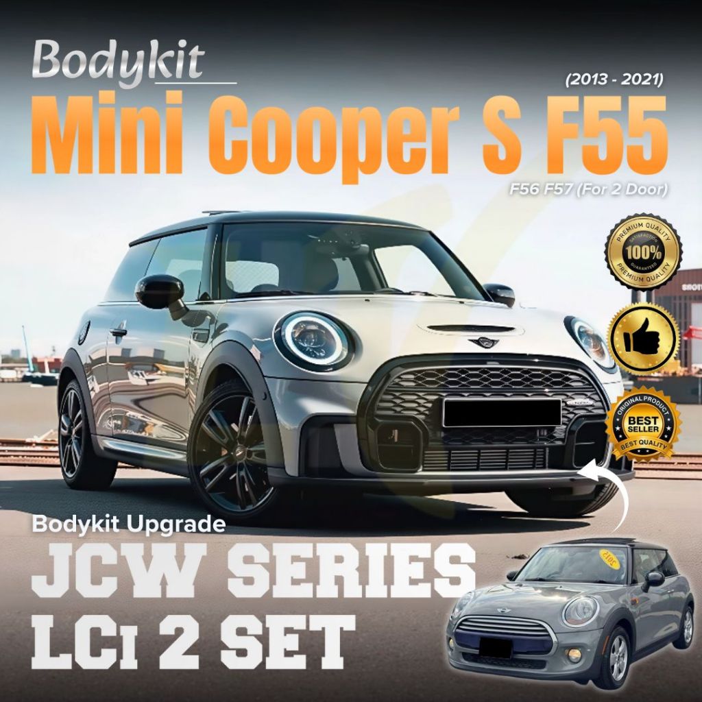 Jual MINI COOPER S (2 PINTU) F55 F56 F57 (2013 - 2021) - BODYKIT, FRONT ...