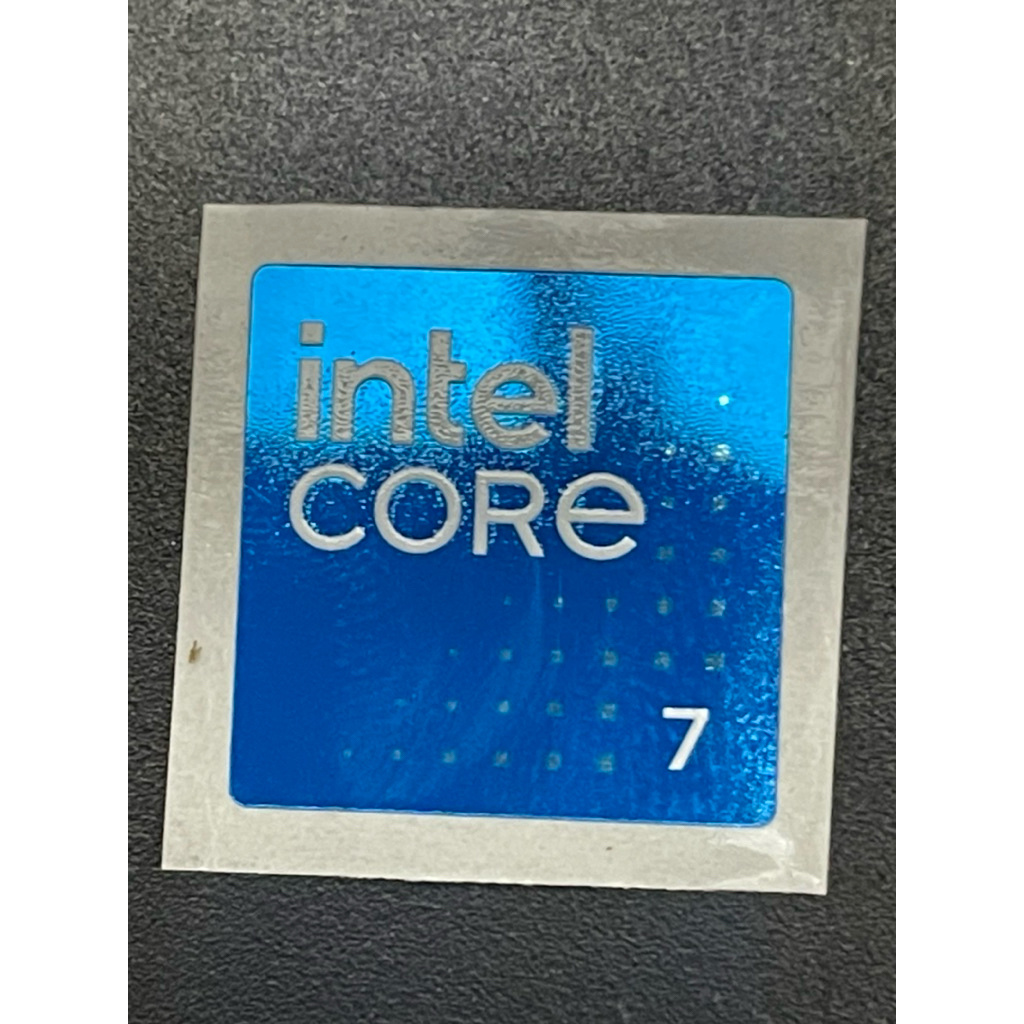 Jual Sticker stiker logo intel Core i7 gen 14/15 ori | Shopee Indonesia