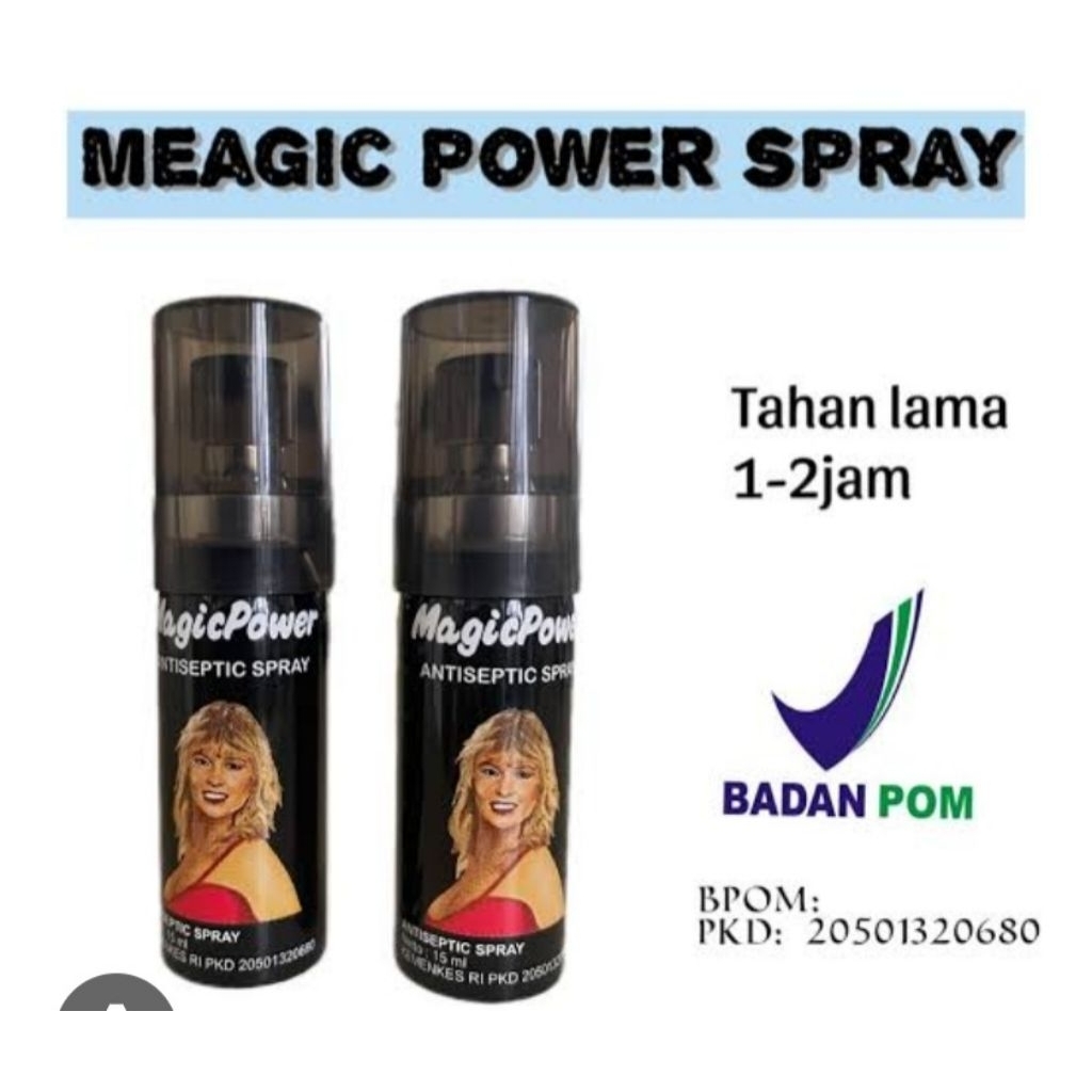 Jual MAGIC POWER antiseptic spray 15ml | Shopee Indonesia