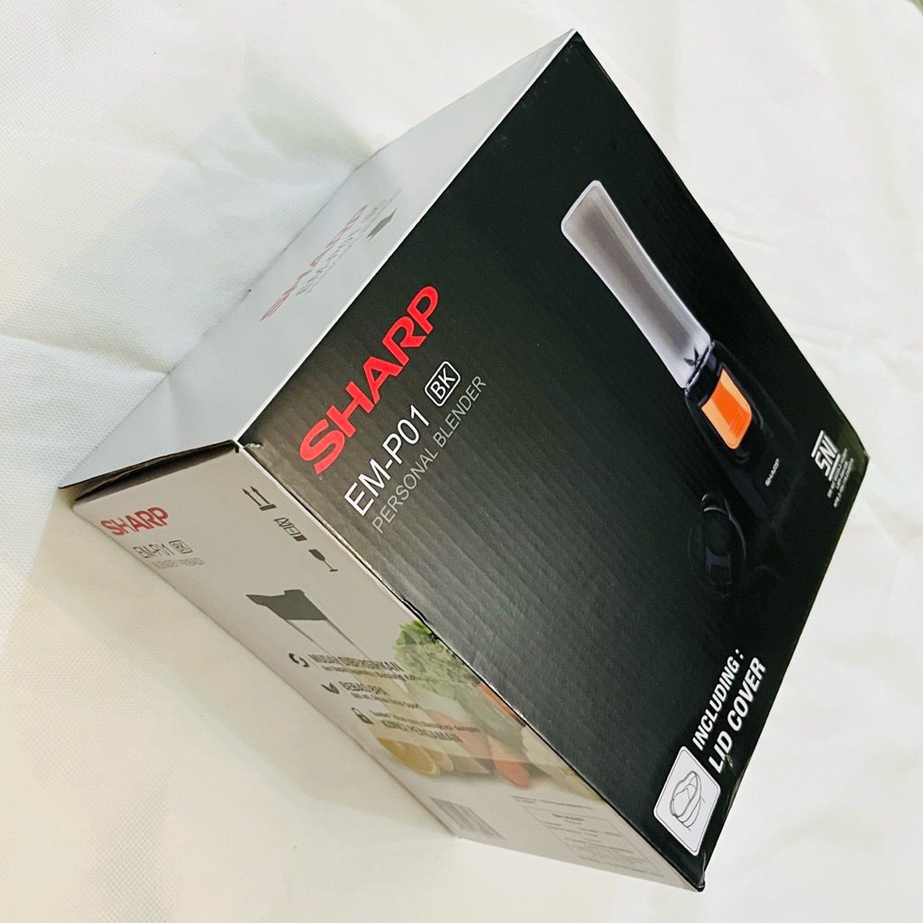 Jual SHARP Mini Hand Blender 0.6 Liter EM-P01-BK | Shopee Indonesia