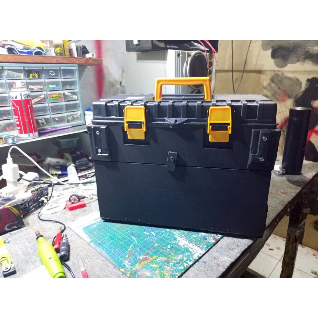 Jual Box Tamiya DIY custom hitam dof | Shopee Indonesia