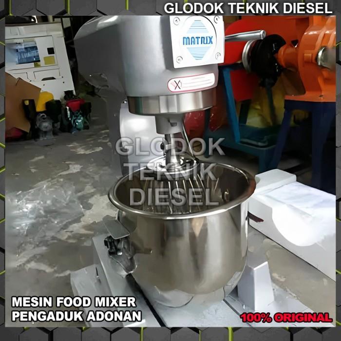 Jual Mesin Giling Pengaduk Adonan Food Mixer Roti Kue B 20 Liter B20 ...
