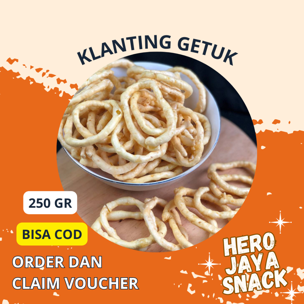 Jual Lanting Getuk Singkong Kelanting Getuk Gurih Asin | Shopee Indonesia