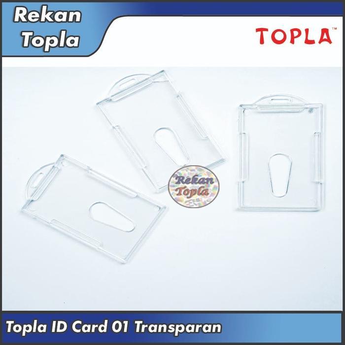 Jual Topla Casing Mika Transparan ID Card Case Original (1 PCS ...