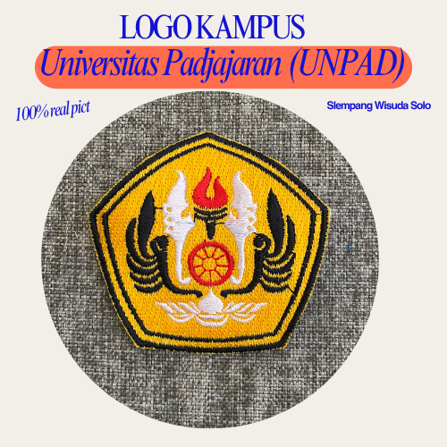 Jual PATCH / BED / EMBLEM / LOGO BORDIR UNPAD UNIVERSITAS PADJADJARAN ...