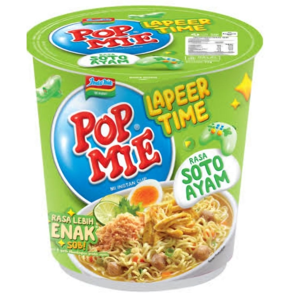 Jual Pop Mie rasa Soto / Popmie rasa Soto 1 karton isi 24 pcs | Shopee ...