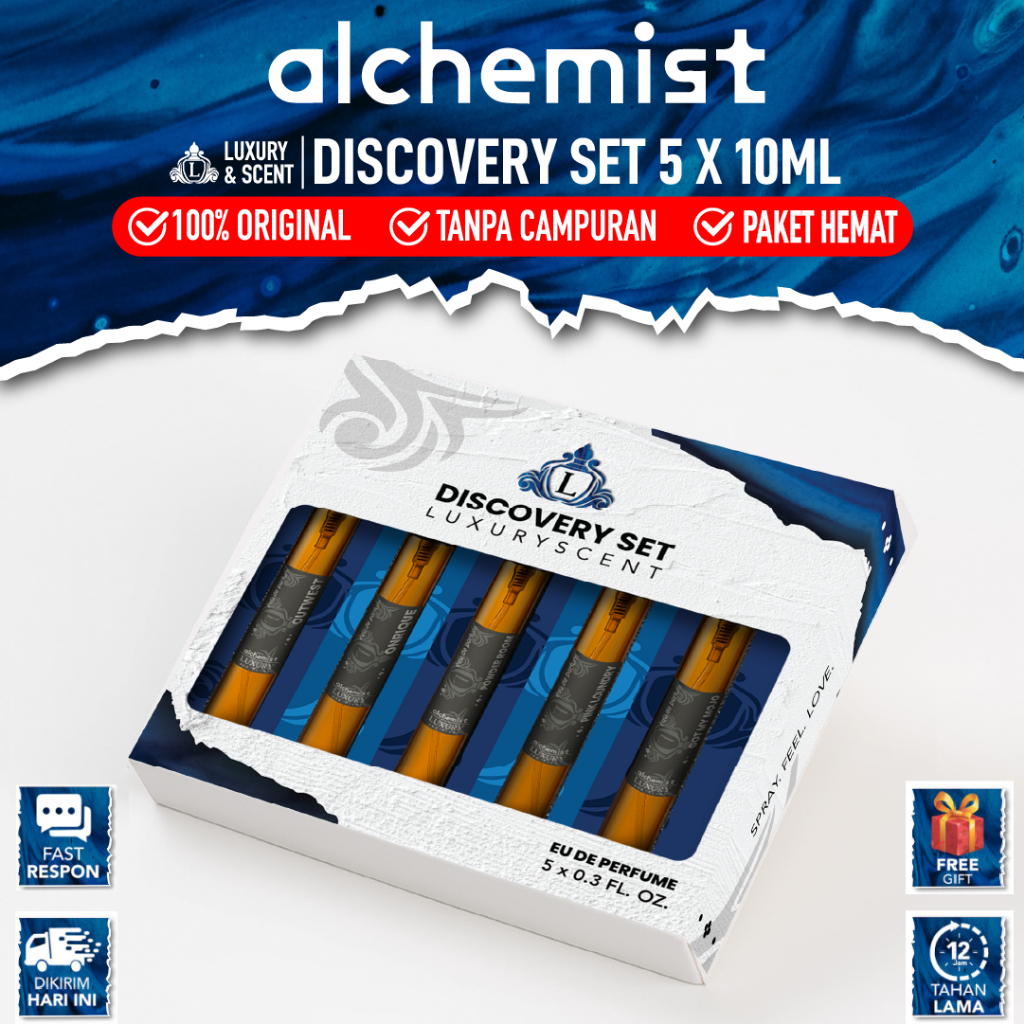 Jual ALCHEMIST DISCOVERY SET DECANT (PROMO BUNDLING) Parfum ALCHEMIST ...