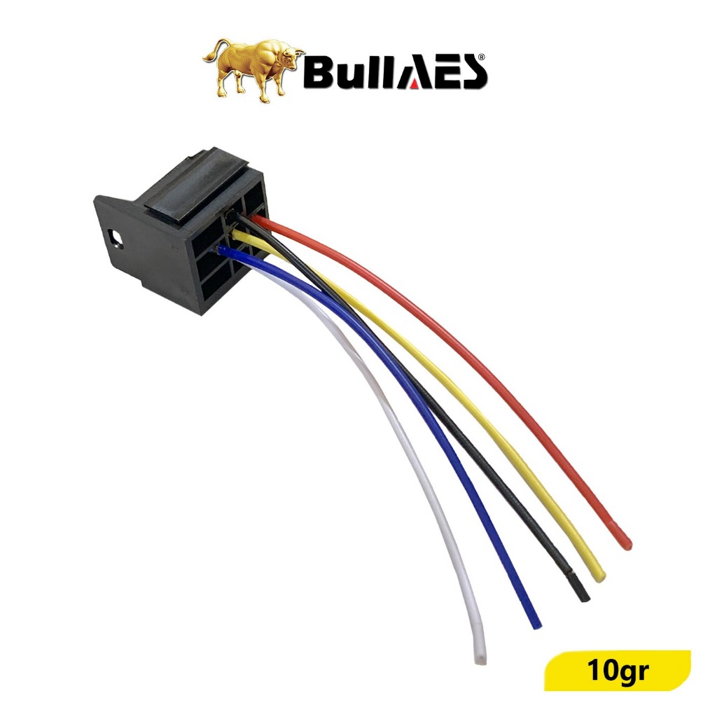 Jual Rumah Relay Socket Relay 4 Pin 5 Pin Kaki Plus Kabel dan Skun Set ...