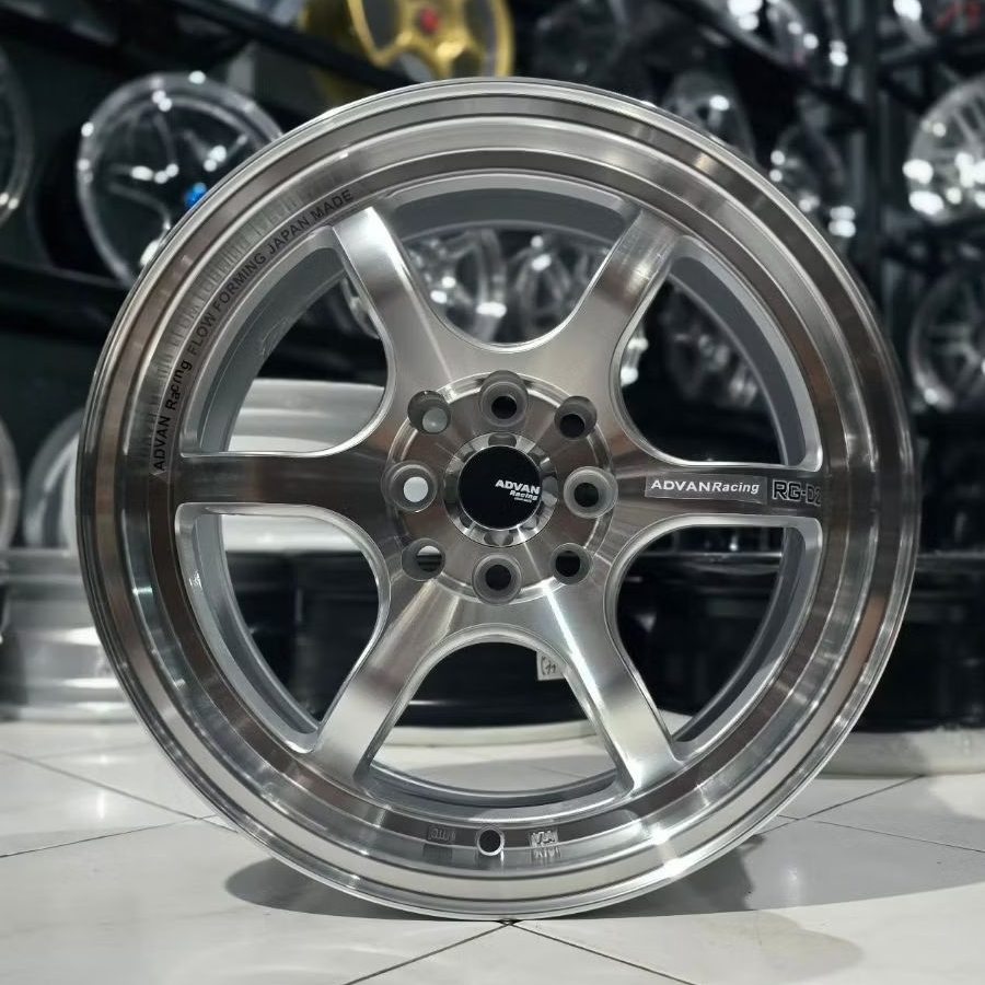 Jual velg mobil ADVAN RG D2 R16 LEBAR 7 ET 40 velg mobil racing ring 16 ...
