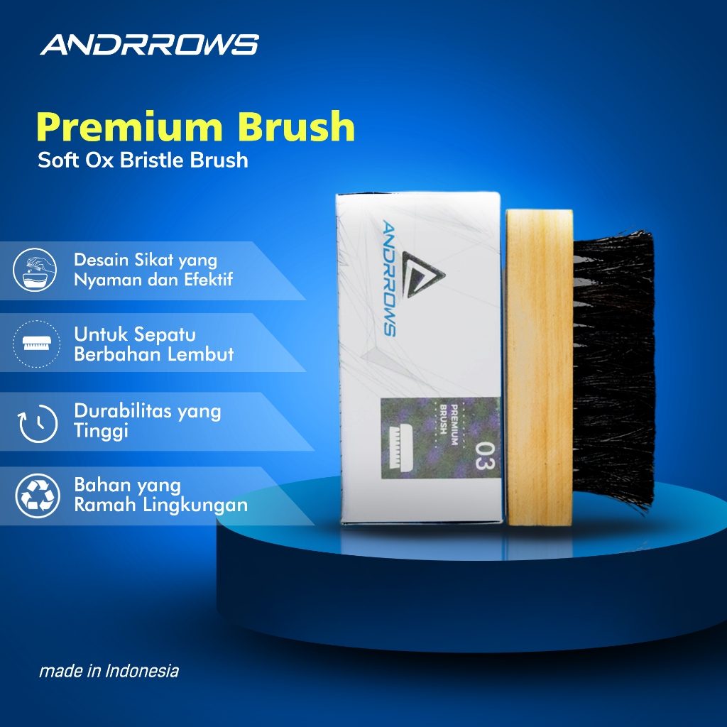 Jual Andrrows - Shoe Cleaner - Premium Brush - Sikat Bulu Pembersih ...