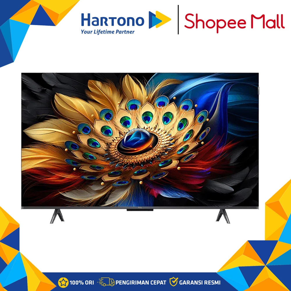 Jual TCL 43 Inch 4K QLED Google Smart TV C655 Series 43C655 | Shopee ...