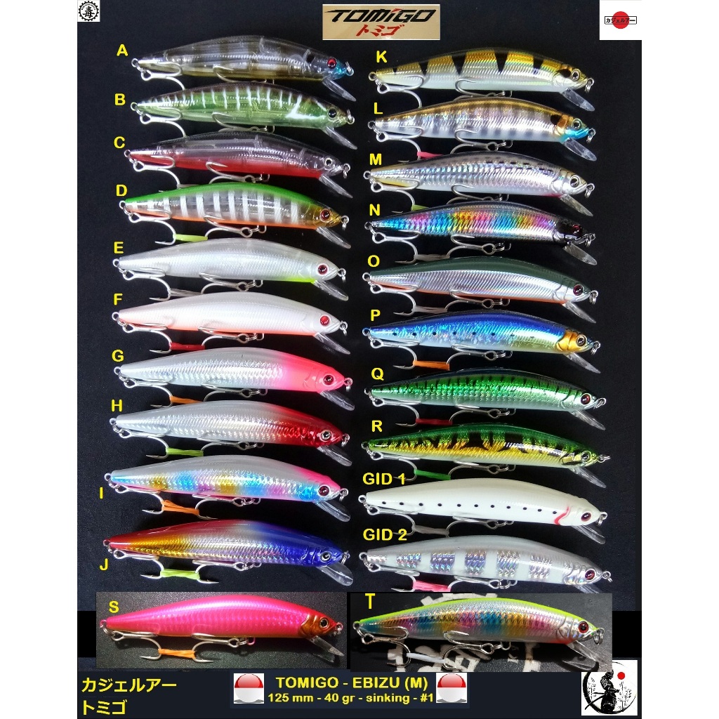 Jual TOMIGO - EBIZU MINNOW | Shopee Indonesia