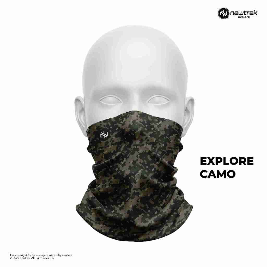 Jual Newtrek Masker Bandana Multifungsi - Poly Microfiber Vol.1 Green ...
