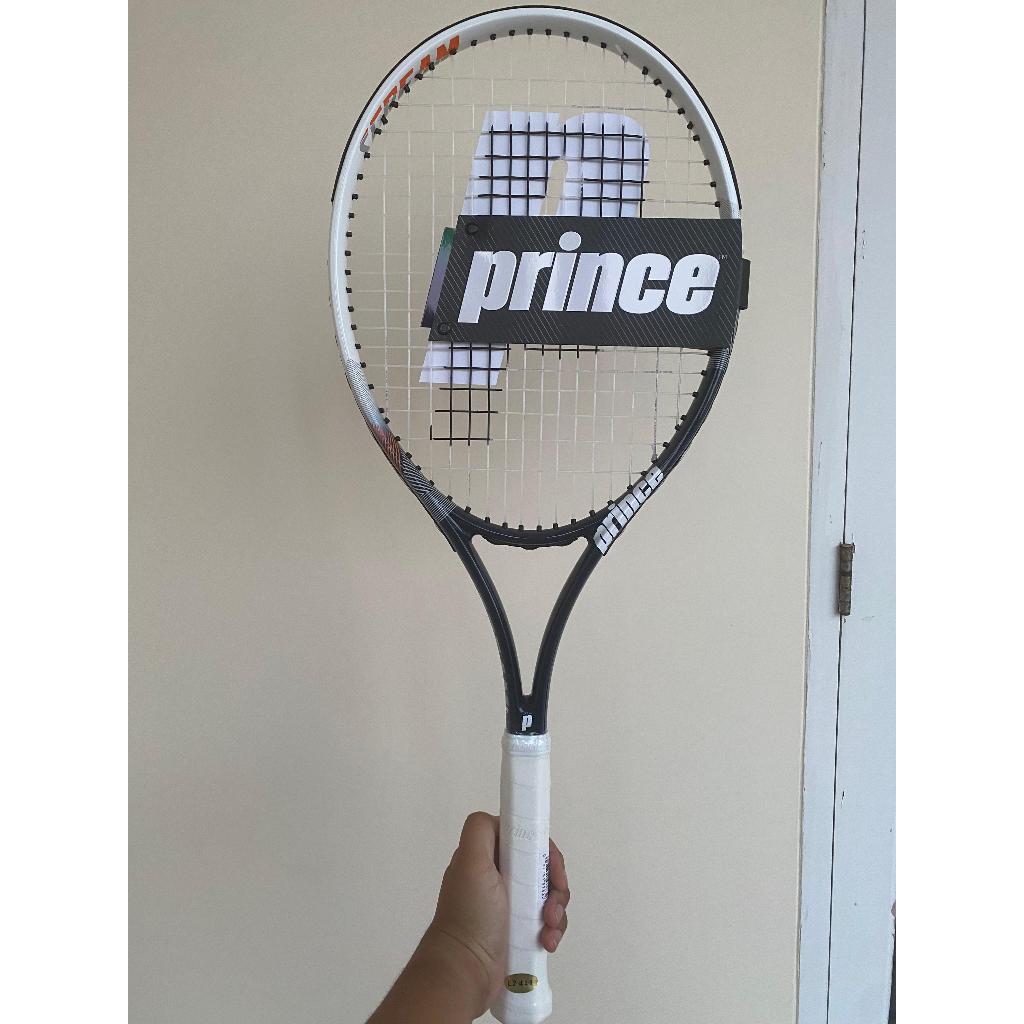 Jual Prince Scream 100 Strung Tennis Racket - White/Black | Shopee ...