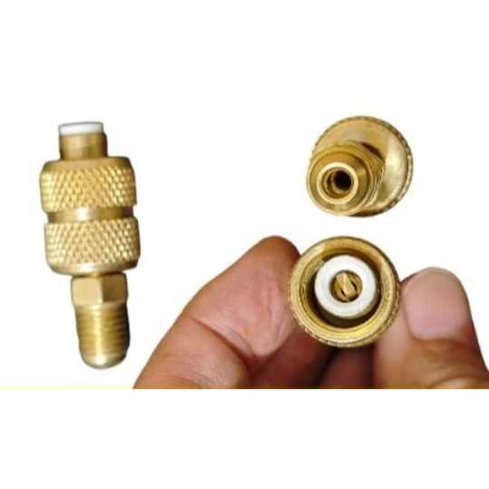 Jual ADAPTOR NEPEL / KONEKTOR CONNECTOR FREON R410/R32 | Shopee Indonesia