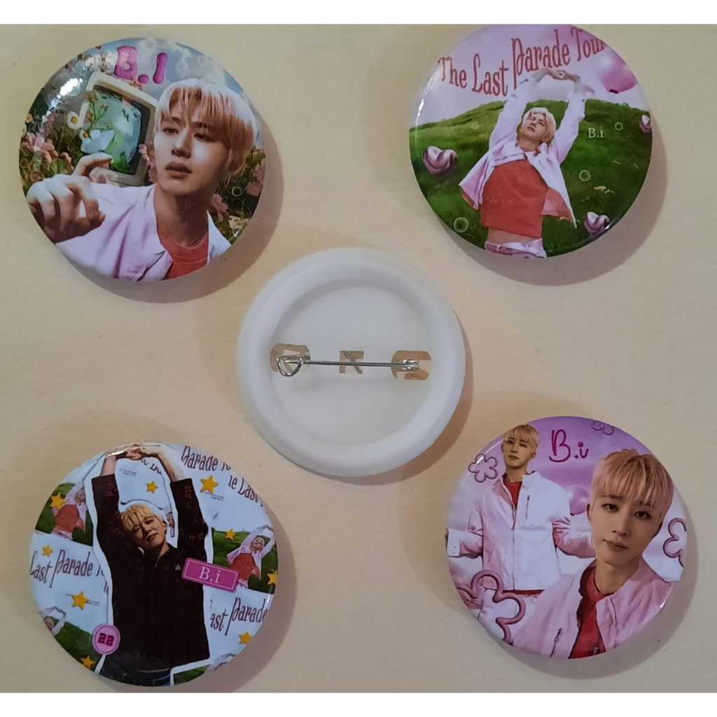 Jual Freebies PIN BROS Konser B.I Kim Hanbin The Last Parade Tour ...