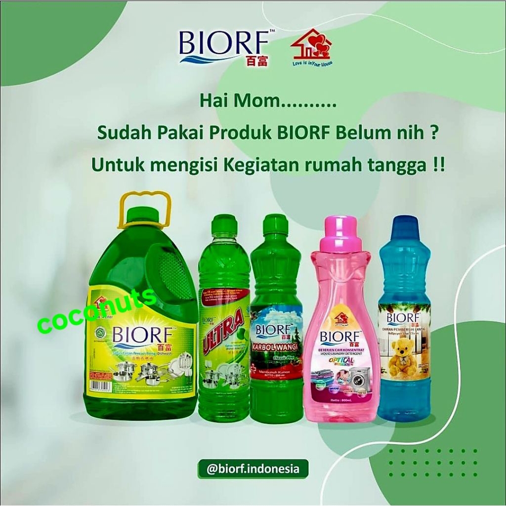 Jual BIORF Ultra SABUN CAIRAN PENCUCI PIRING/DISHWASH 4L | Shopee Indonesia