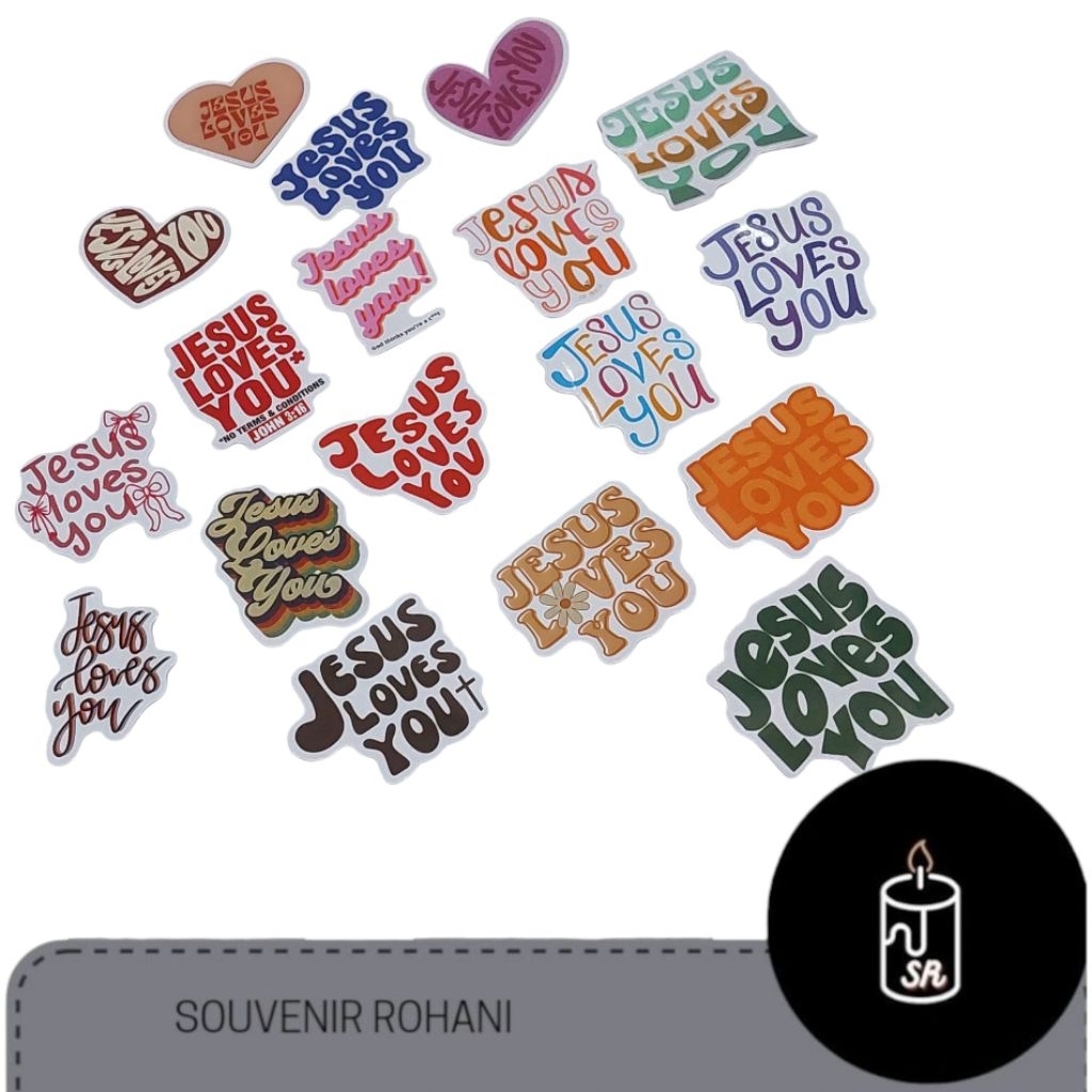Jual 10 PCS STIKER ROHANI AYAT ALKITAB ANTI AIR / STIKER TUMBLR ...