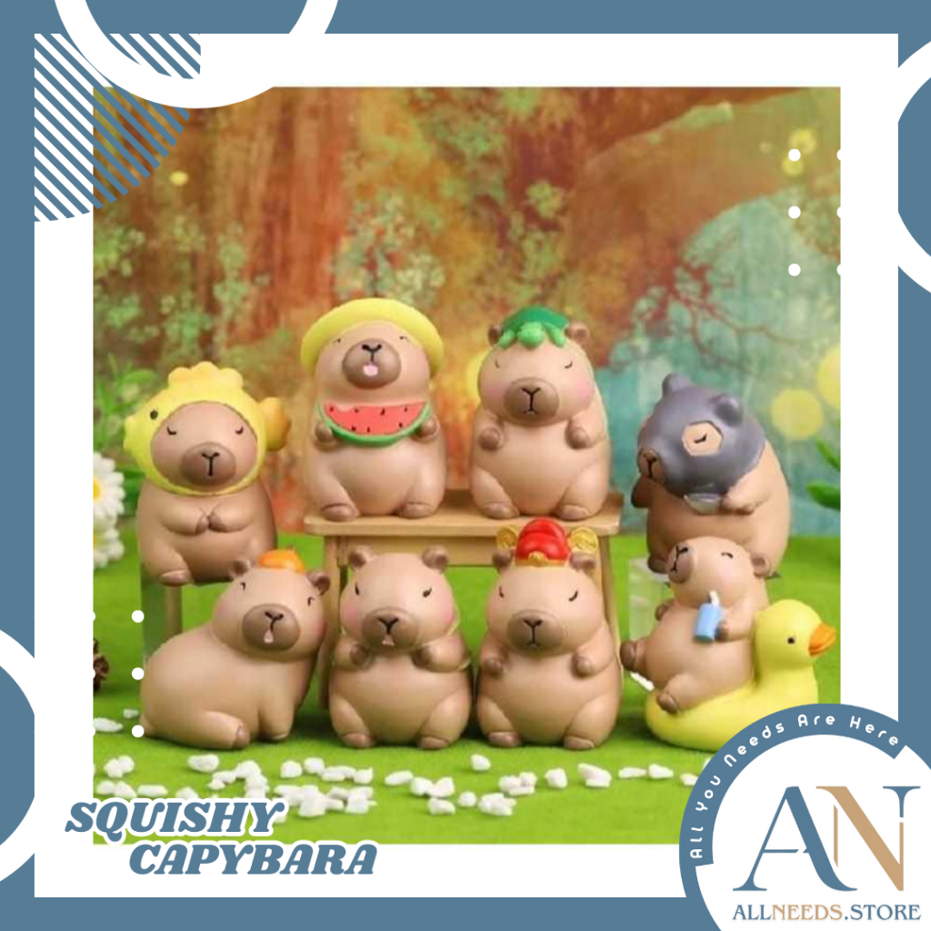 Jual Allneeds SQUISHY CAPYBARA / SQUISHY MAINAN ANAK CAPYBARA VIRAL ...